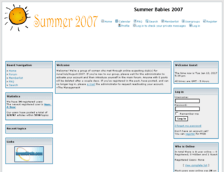 summerbabies07.forumcircle.com screenshot