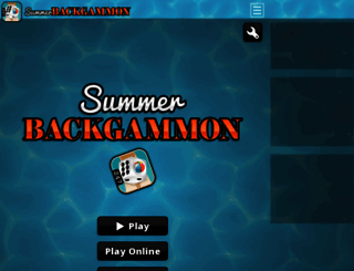 summerbackgammon.com screenshot