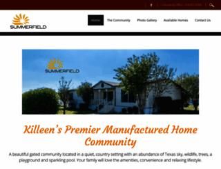 summerfieldmhc.com screenshot
