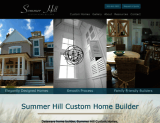 summerhillbuilders.com screenshot