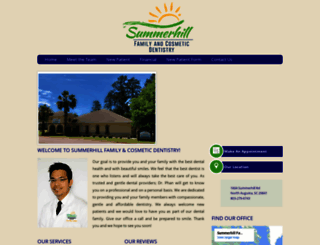 summerhillfamilydentistry.com screenshot