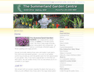 summerlandgardencentre.com.au screenshot