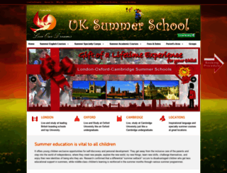 summerschool-uk.com screenshot