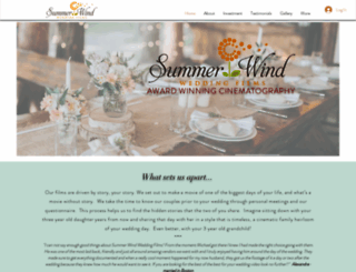 summerwindweddingfilms.com screenshot
