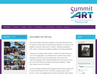 summitartfest.org screenshot