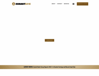 summitbankonline.com screenshot