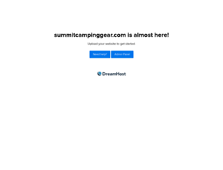 summitcampinggear.com screenshot