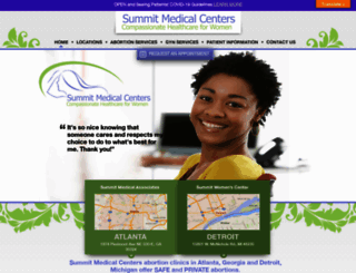 summitcenters.com screenshot