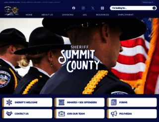 summitcountysheriff.org screenshot