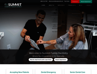 summitfamilydentist.com screenshot