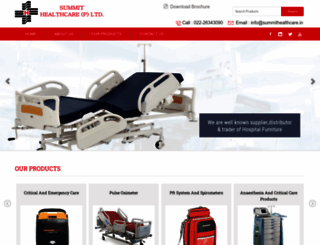 summithealthcare.in screenshot