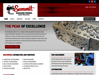 summitmachineworks.com screenshot