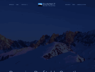 summitpartners.com screenshot