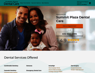 summitplazadentalcare.com screenshot