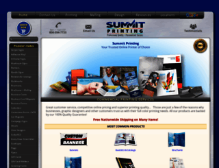 summitprintingpro.com screenshot