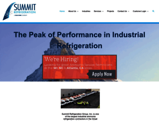 summitrefrig.com screenshot