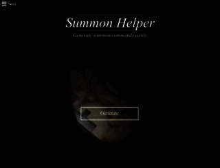 summon-helper.net screenshot