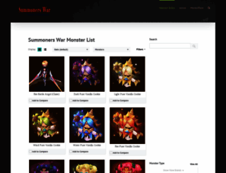 summoners.info screenshot