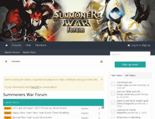 summonerswar-forum.com screenshot