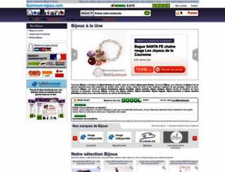 summum-bijoux.com screenshot