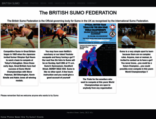 sumo.org.uk screenshot