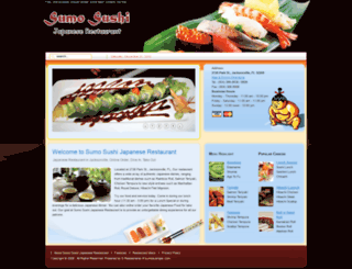 sumosushijax.com screenshot