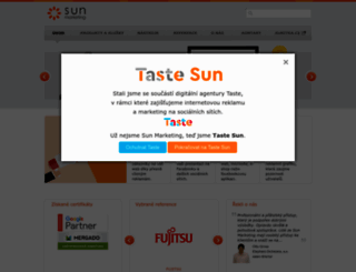 sun.cz screenshot