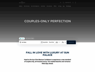 sun.palaceresorts.com screenshot