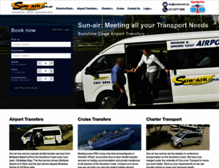 sunair.com.au screenshot