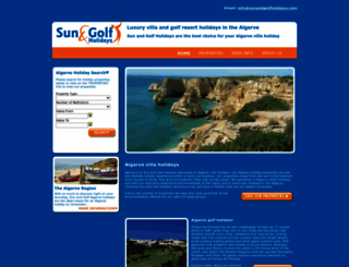 sunandgolfholidays.com screenshot