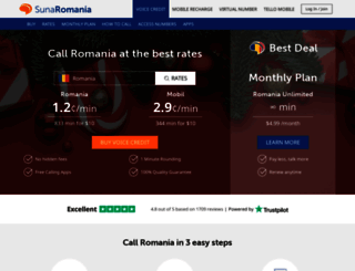 sunaromania.com screenshot