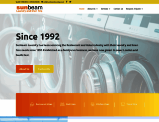 sunbeamlaundry.co.uk screenshot