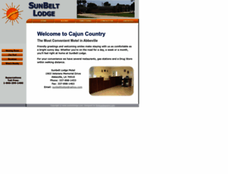 sunbeltlodge.com screenshot