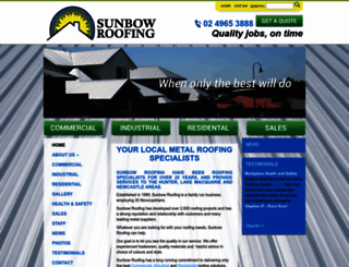 sunbow.com.au screenshot