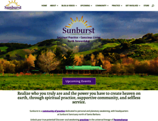 sunburst.org screenshot