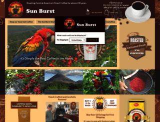 sunburstcoffee.com screenshot