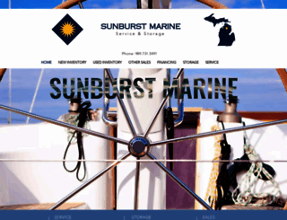 sunburstmarine.com screenshot