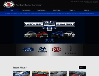 sunburymotors.com screenshot