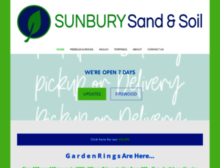 sunburysandandsoil.com.au screenshot