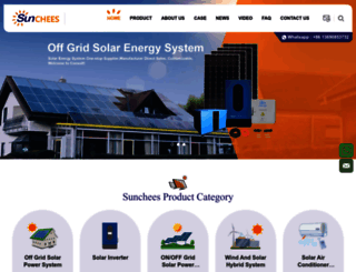 sunchees.com screenshot