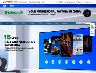 sunchip-tech.en.alibaba.com screenshot