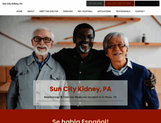 suncitykidney.com screenshot