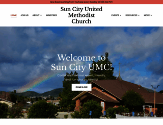 suncityumc.org screenshot