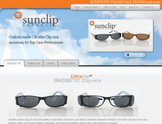 sunclipexpress.com screenshot