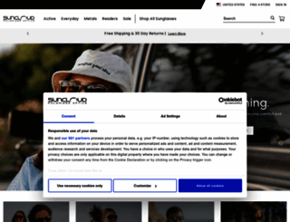 suncloudoptics.com screenshot