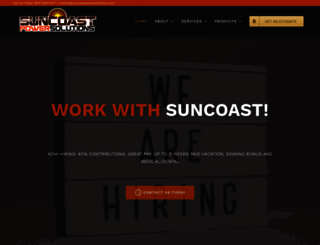 suncoastpowersolutions.com screenshot