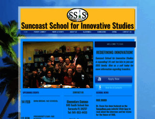 suncoastschool.org screenshot
