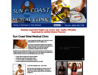 suncoastwestmedical.com screenshot