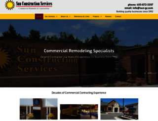 sunconstructionservices.com screenshot