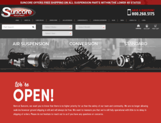 suncoreindustries.com screenshot